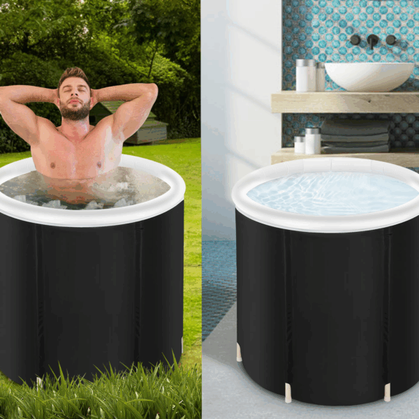 ❄️ Portable Recovery Ice Tub – 🏋️‍♂️ Perfect for Athletes | Outdoor Cold Therapy Spa 🛁